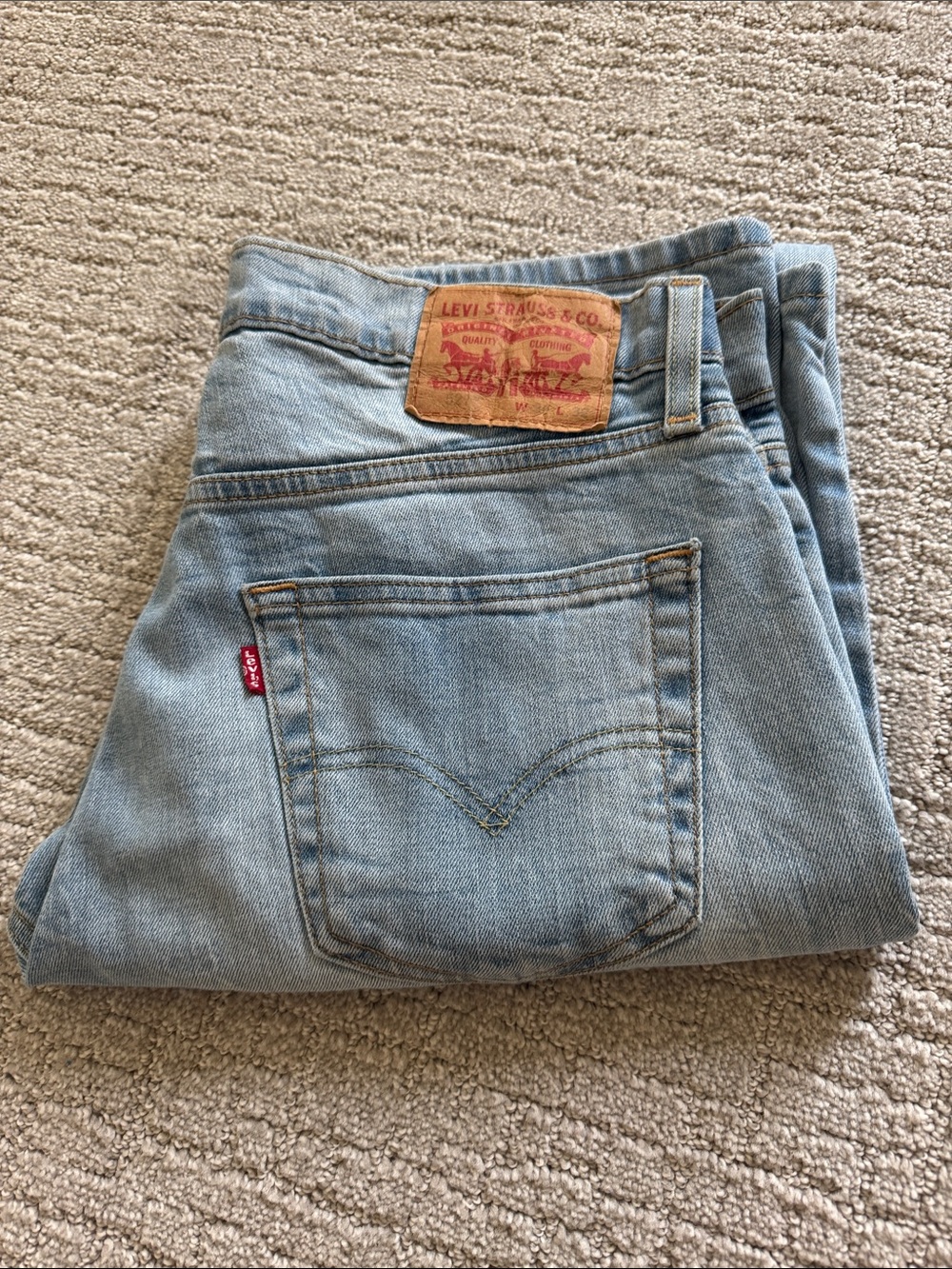 Levi’s 527 Slim Bootcut Jeans Light Wash W30 L32